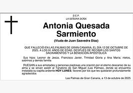 Antonia Quesada Sarmiento