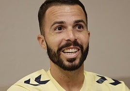 Kirian Rodríguez, sonriente.