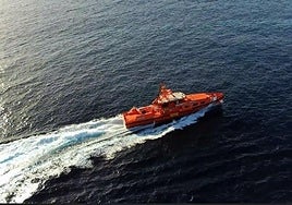 Una embarcación de Salvamento Marítimo.
