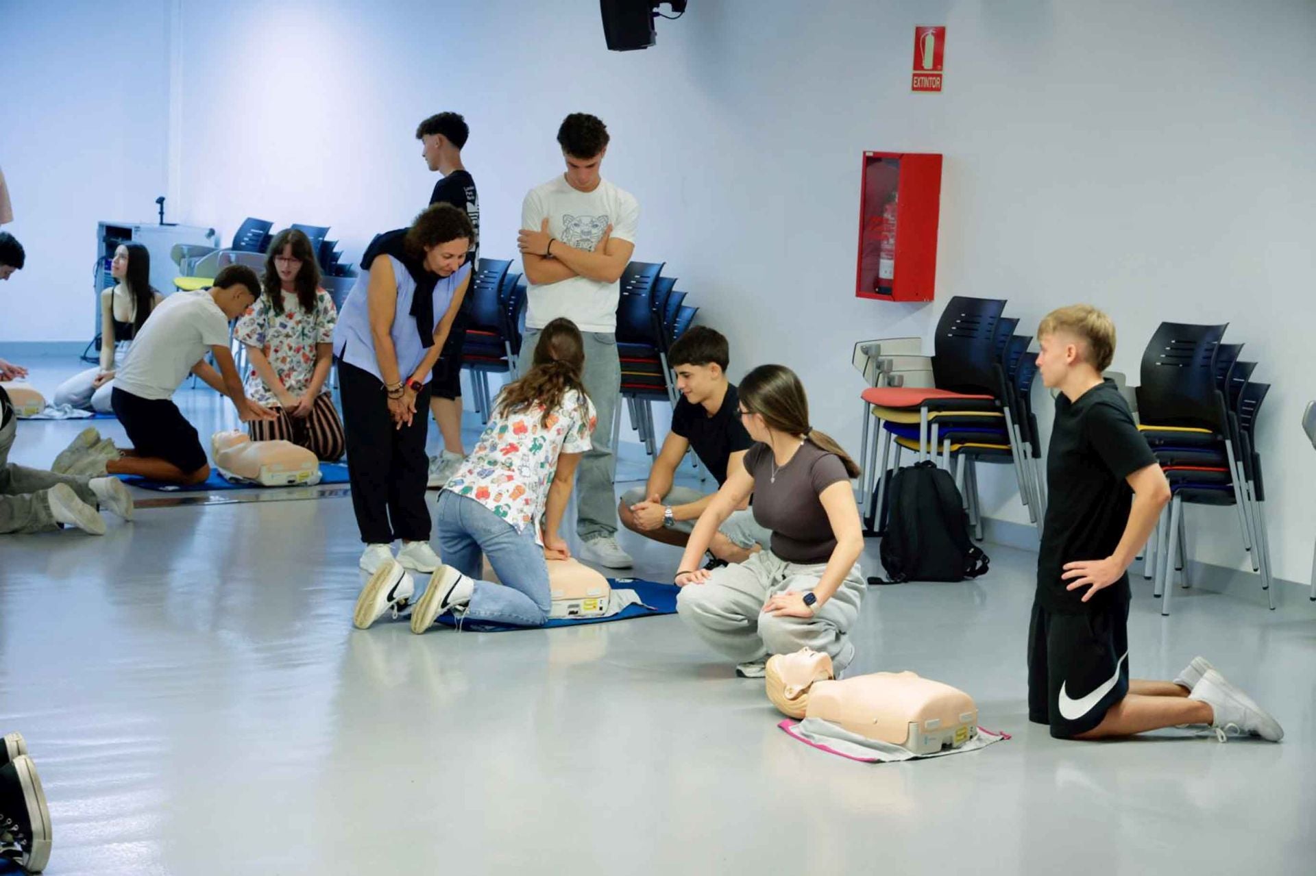 500 personas participan en jornadas sobre reanimación cardiopulmonar