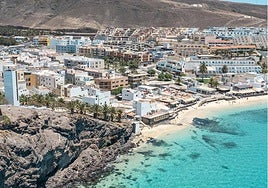 Imagen de archivo de Morro Jable, localidad del municipio de Pájara (Fuerteventura).