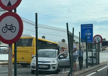 Un accidente en la GC-1 a la altura de la Base Naval provoca un atasco en Las Palmas de Gran Canaria