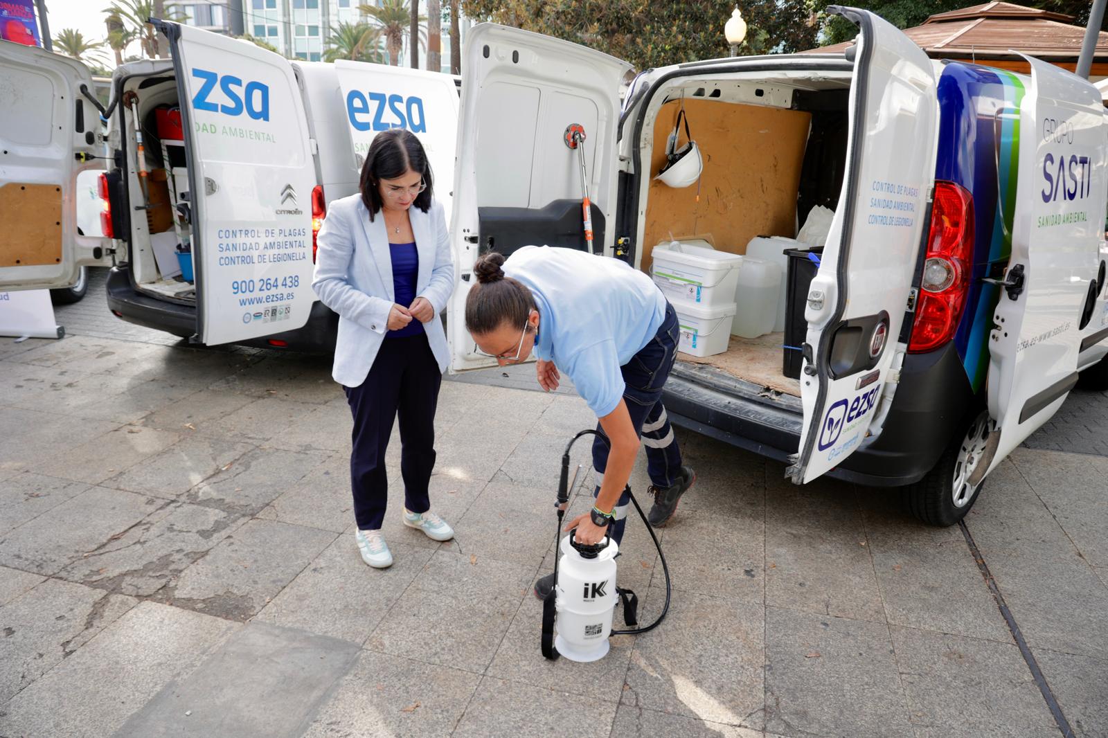 El Ayuntamiento de Las Palmas de Gran Canaria presenta el nuevo contrato de control de plagas