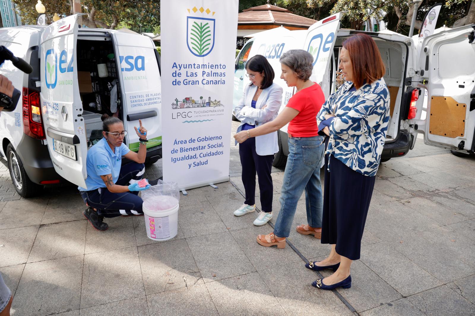 El Ayuntamiento de Las Palmas de Gran Canaria presenta el nuevo contrato de control de plagas