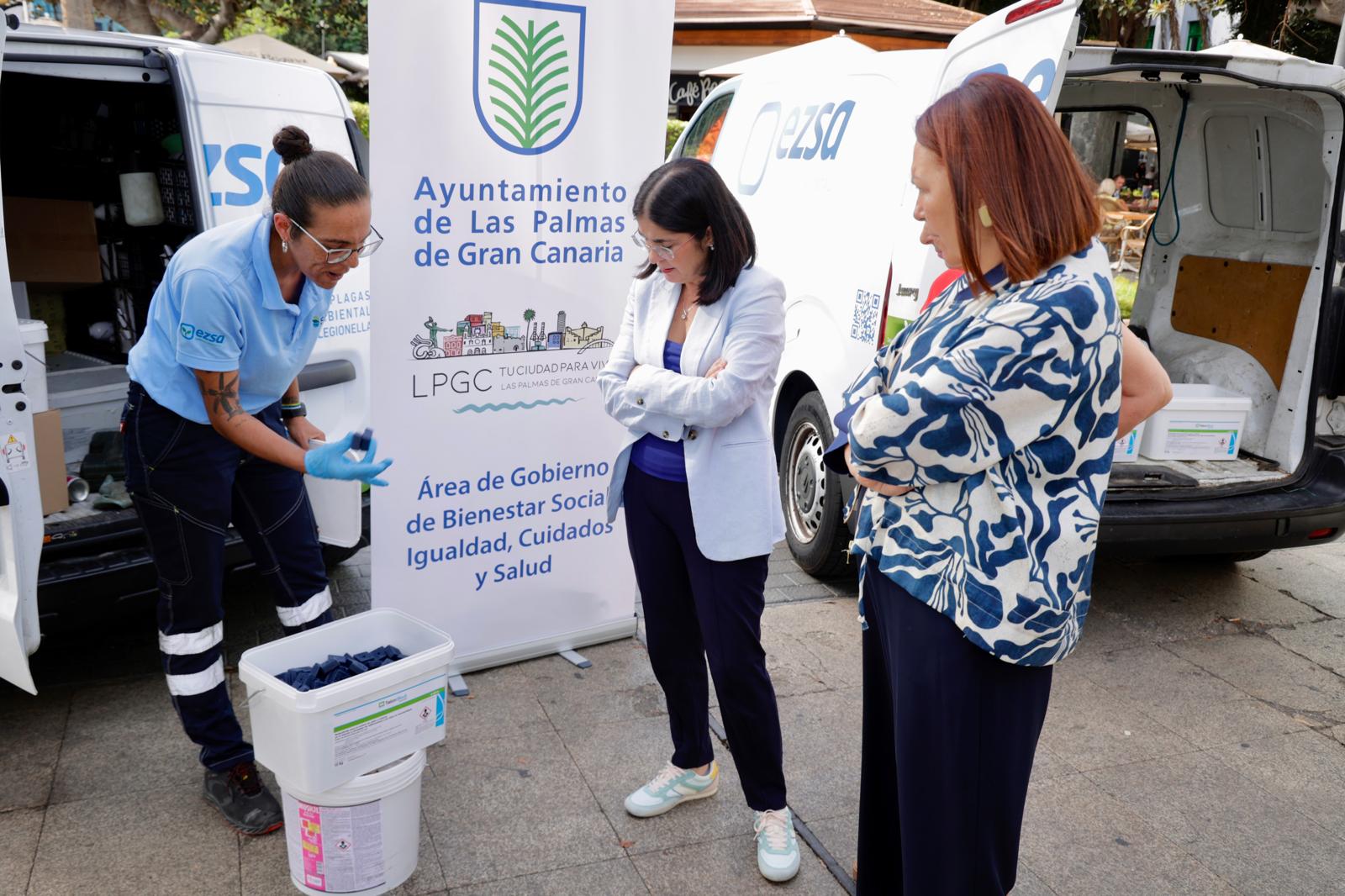 El Ayuntamiento de Las Palmas de Gran Canaria presenta el nuevo contrato de control de plagas