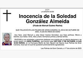 Inocencia de la Soledad González Almeida