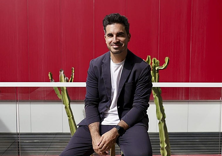 El escritor malagueño Javier Castillo, en la sede de CANARIAS7.