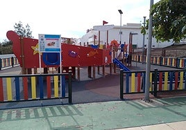 El parque infantil de La Garita ya se encuentra abierto.
