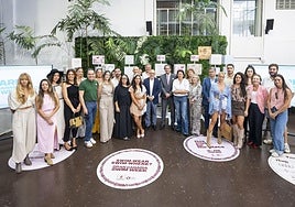 La 17ª edición de Gran Canaria Swim Week se presentó este viernes en el Patio del Cabildo.