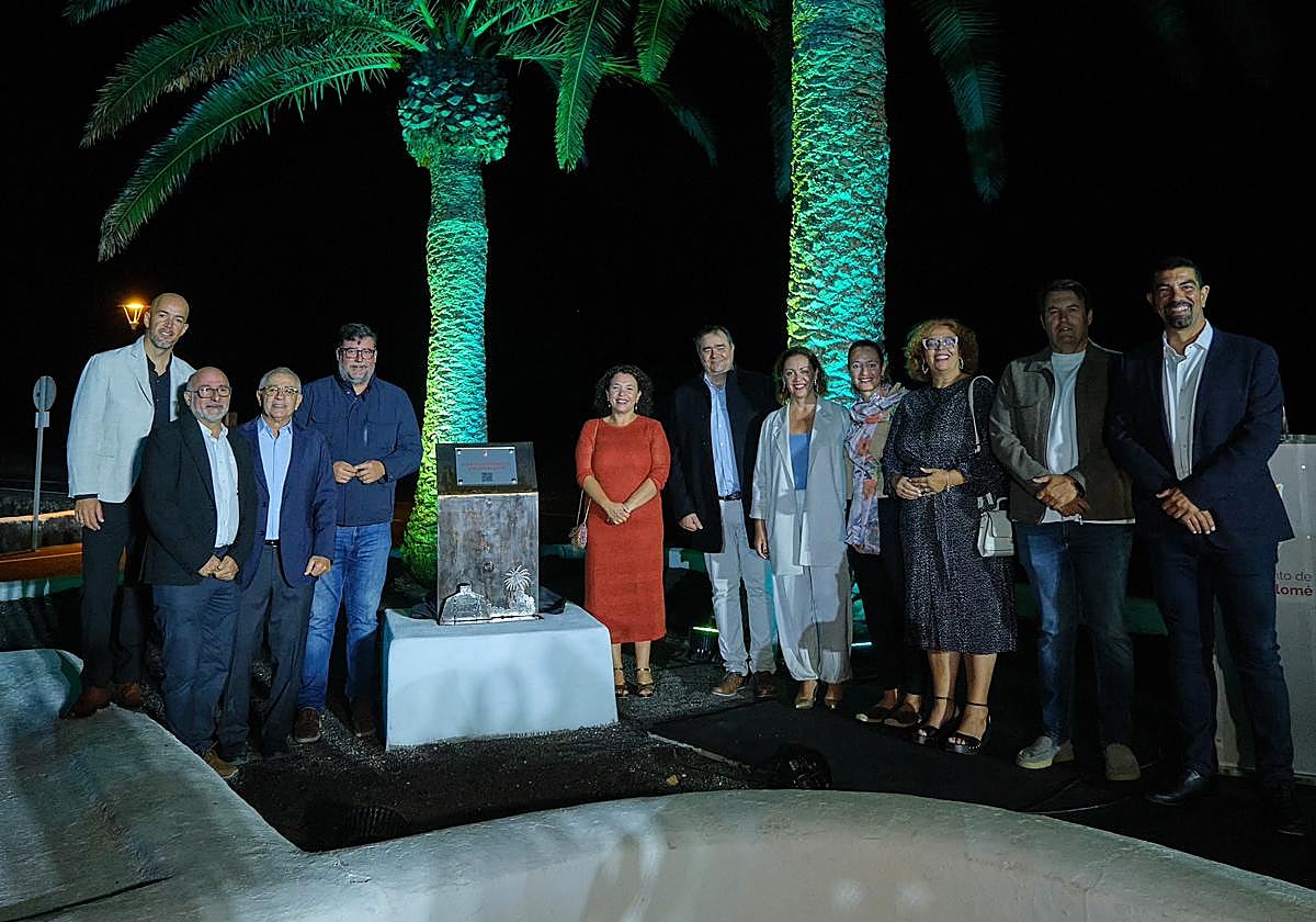 Momento del acto oficial.