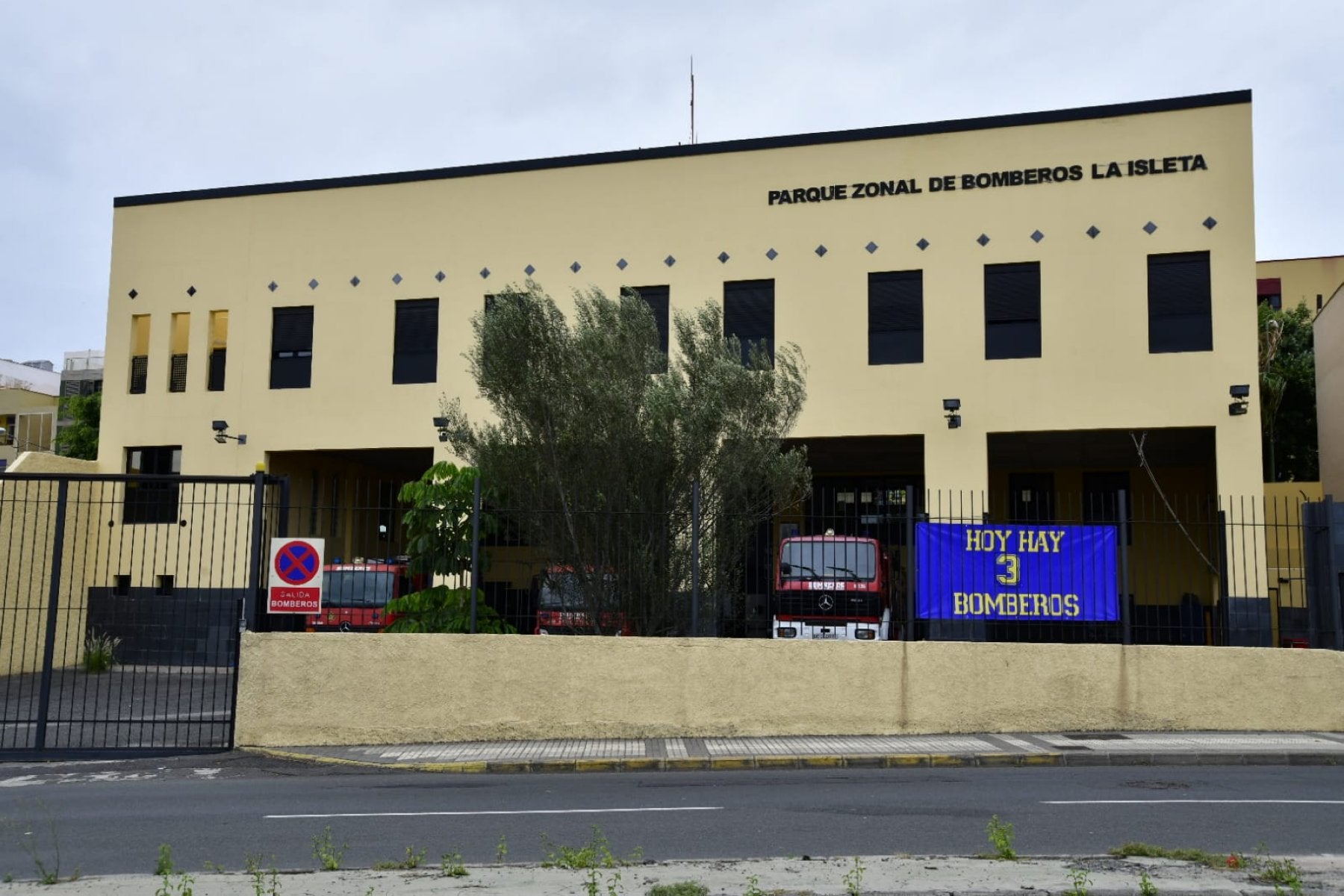 Parque zonal de bomberos de La Isleta.