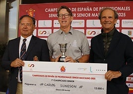 Carlos Suneson se proclamó campeón de España senior en Segovia.