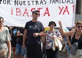 Manifestación en Guanarteme: los vecinos protestan por la especulación urbanística
