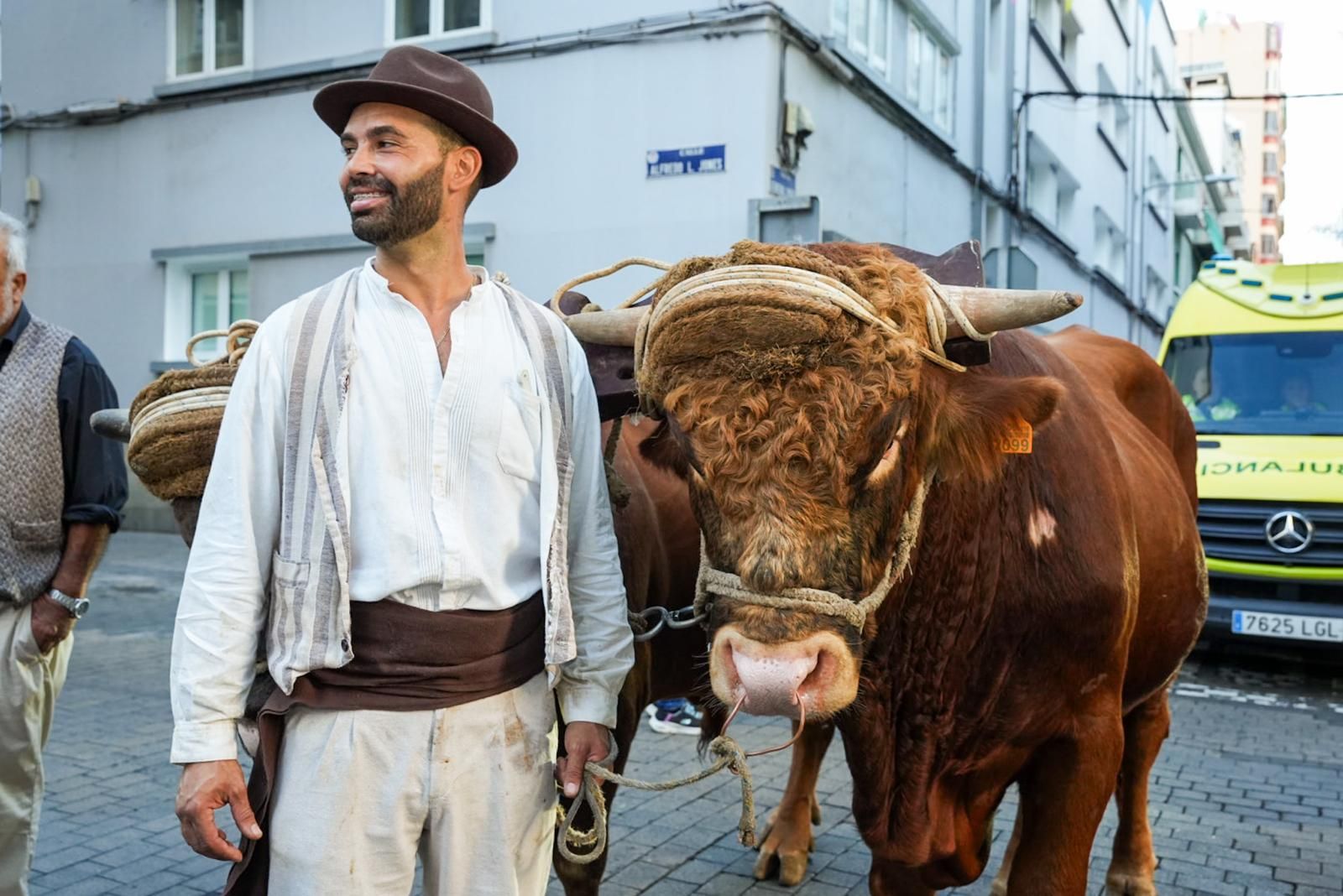 Las mejores imágenes de la romería ofrenda de La Naval