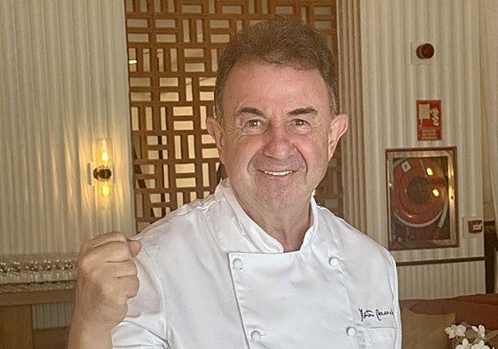 Martín Berasategui en MB The Ritz Carlton Abama, Tenerife