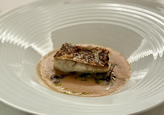'Cherne de costa canaria con beurre blanc'.