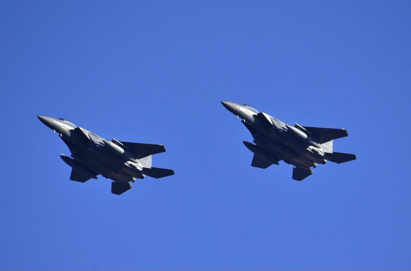 Maniobras de la OTAN sobre el cielo de Canarias, en imágenes