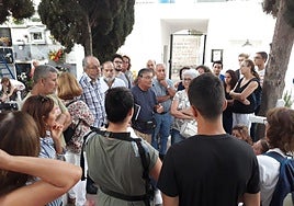 Foto de archivo de una tarde de finaos en La Aldea.