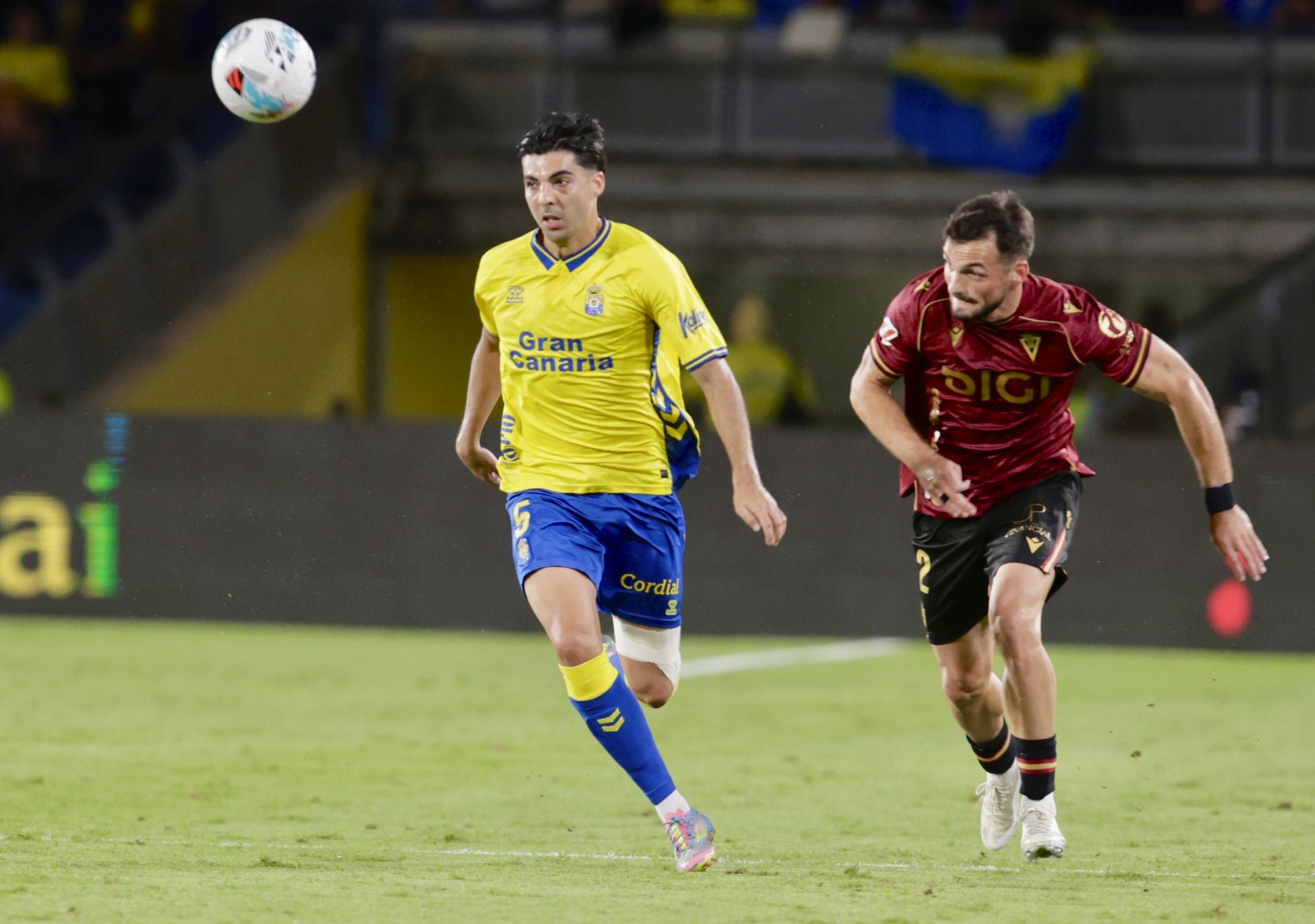 Enrique Clemente, contra el Cádiz.