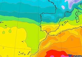 Predicción de temperaturas para la semana del 20 al 26 de octubre.