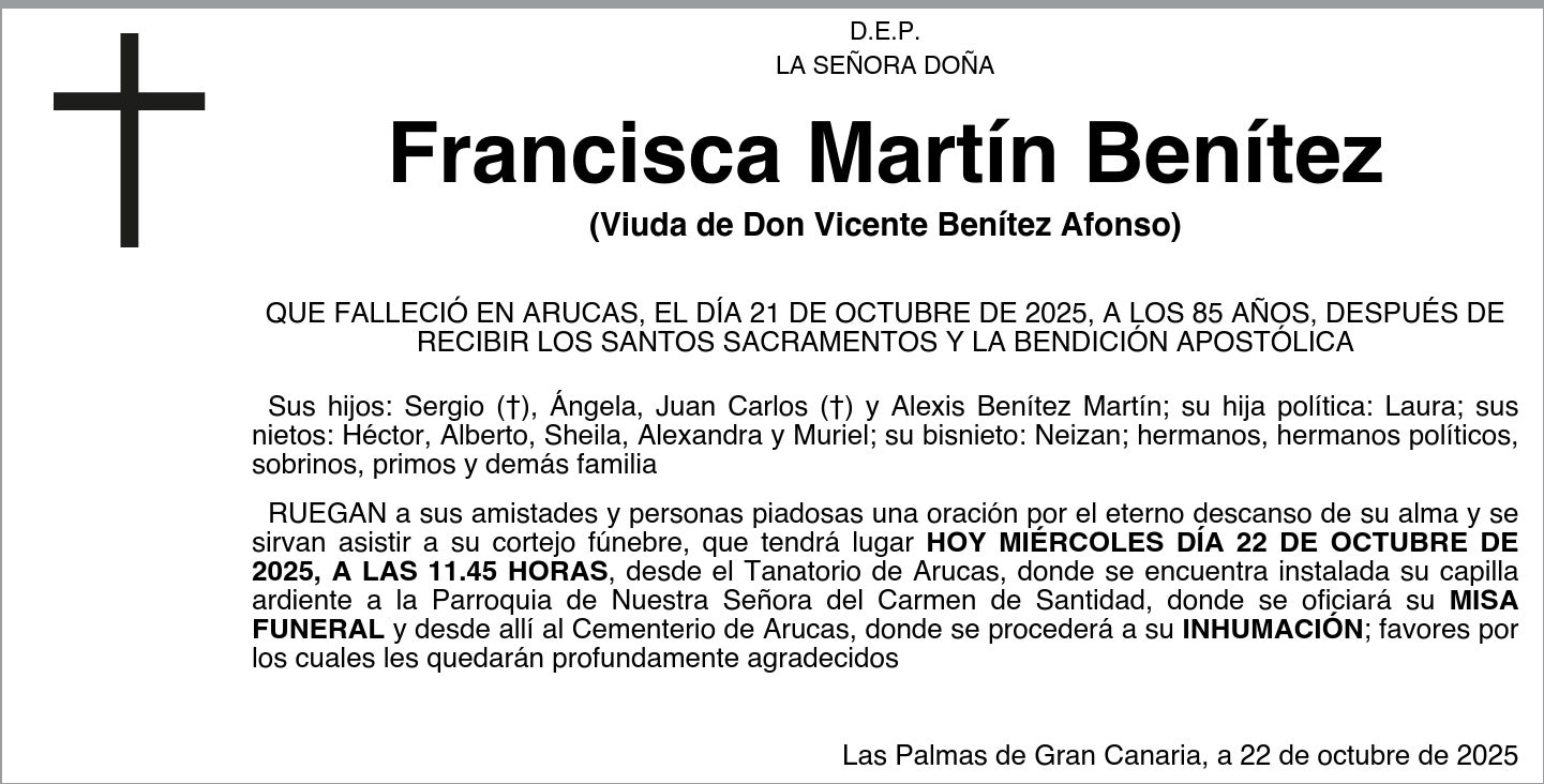 Francisca Martín Benítez