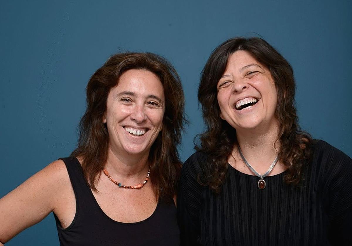 De izquierda a derecha, Marité Ugás y Mariana Rondón, en una imagen de archivo.