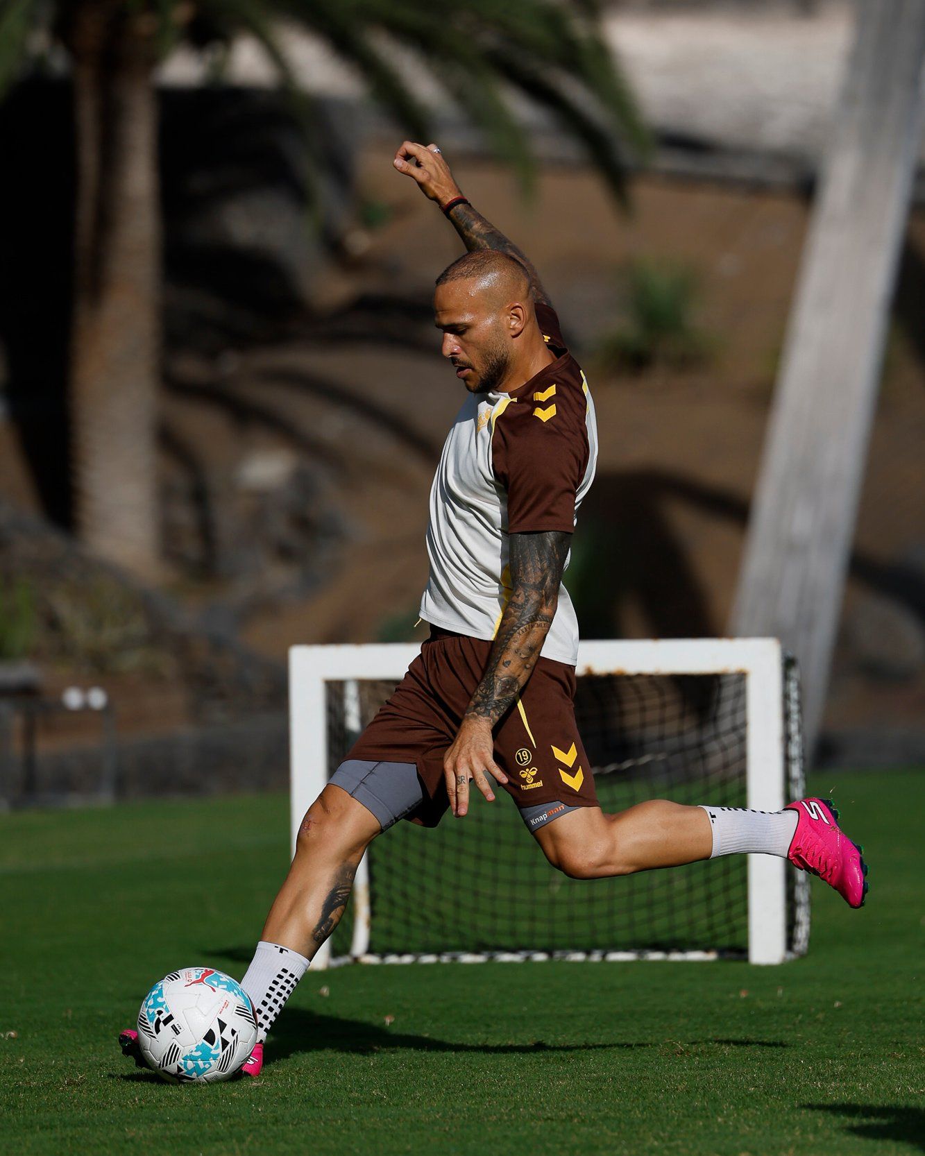 Sandro, este miércoles en Barranco Seco.