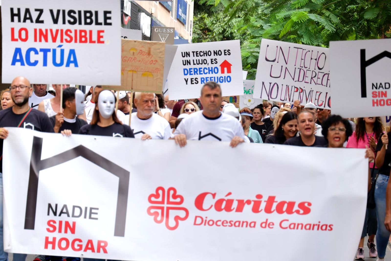 Cáritas da voz y rostro a las personas sin hogar