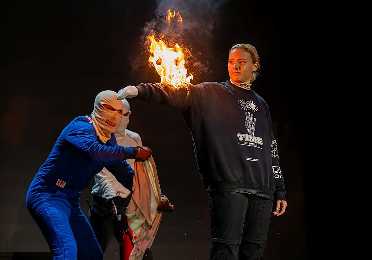 Un momento del taller de especialistas, en el FIC Gáldar.