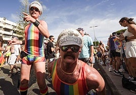 Última edición del desfile del Pride en Maspalomas, en 2025.