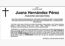 Juana Hernández Pérez