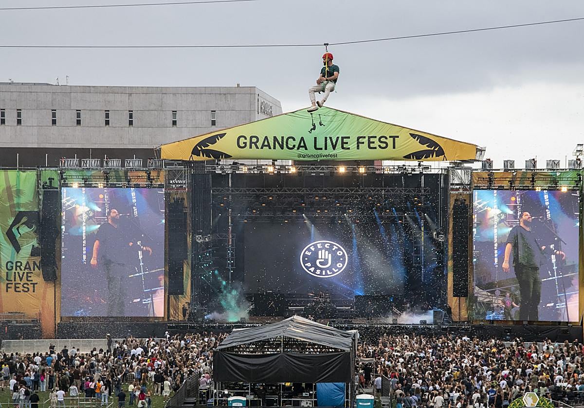 Imagen del escenario del Granca Live Fest 2025.
