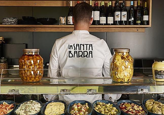 Expositor de La Santa Barra