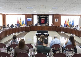 Pleno cabildicio de este viernes en Lanzarote.
