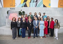 Imaguración del simposio en el Teatro Cuyás.