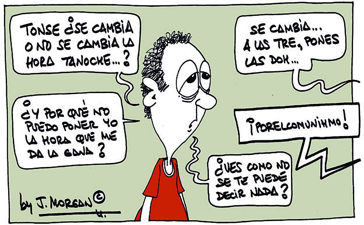 La viñeta de Morgan de este sábado 25 de octubre