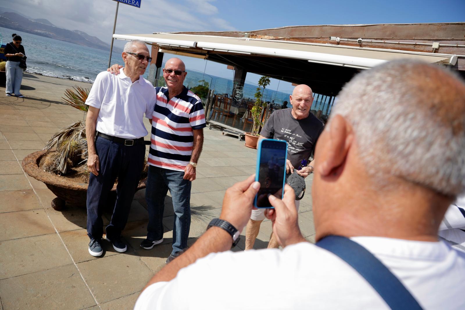 Emotivo almuerzo entre veteranos y antiguos dirigentes de filiales de la UD Las Palmas