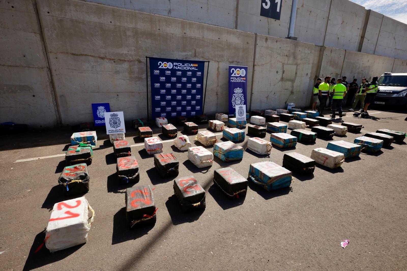 Así fue el desembarco de 4.000 kilos de cocaína en el puerto de Arinaga