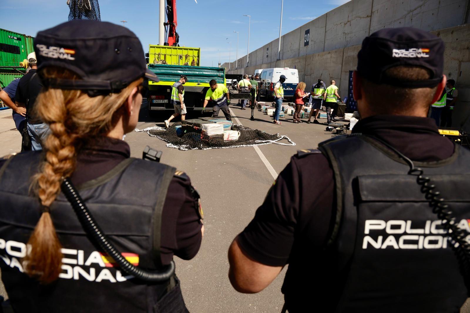 Así fue el desembarco de 4.000 kilos de cocaína en el puerto de Arinaga