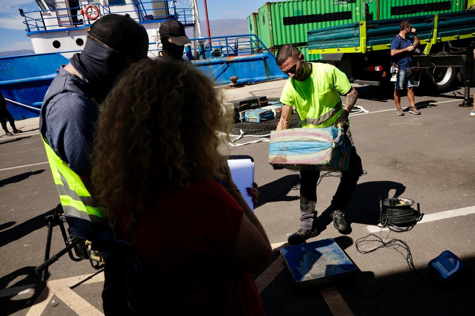 Así fue el desembarco de 4.000 kilos de cocaína en el puerto de Arinaga