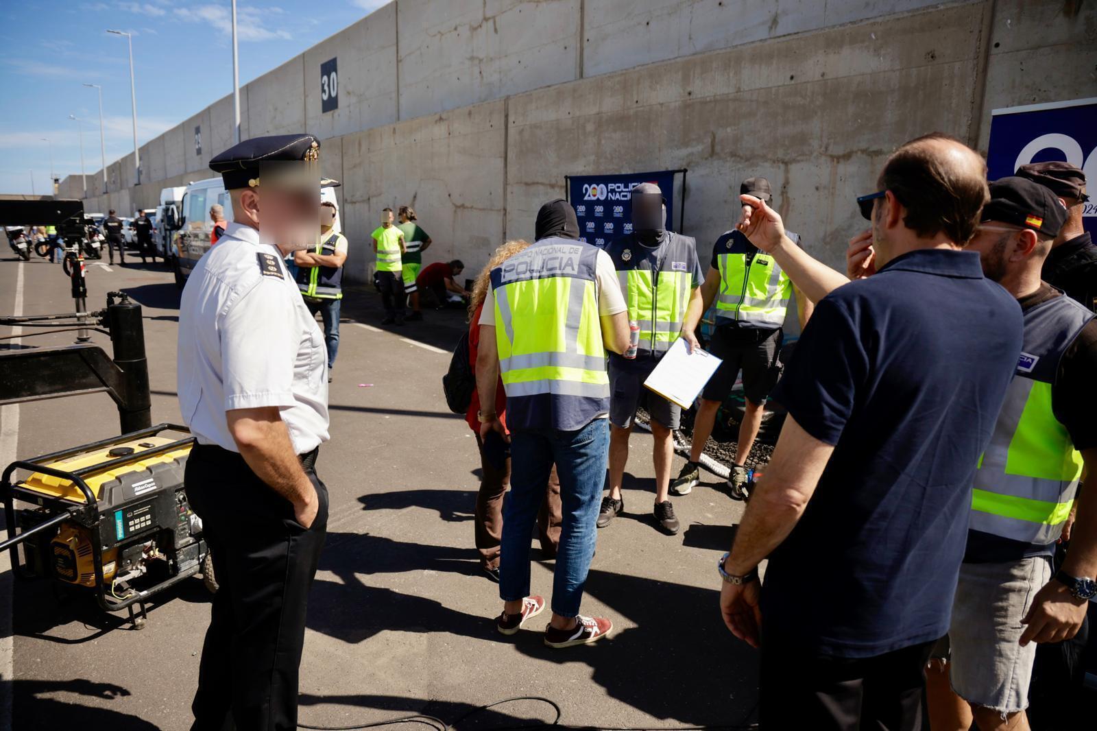 Así fue el desembarco de 4.000 kilos de cocaína en el puerto de Arinaga