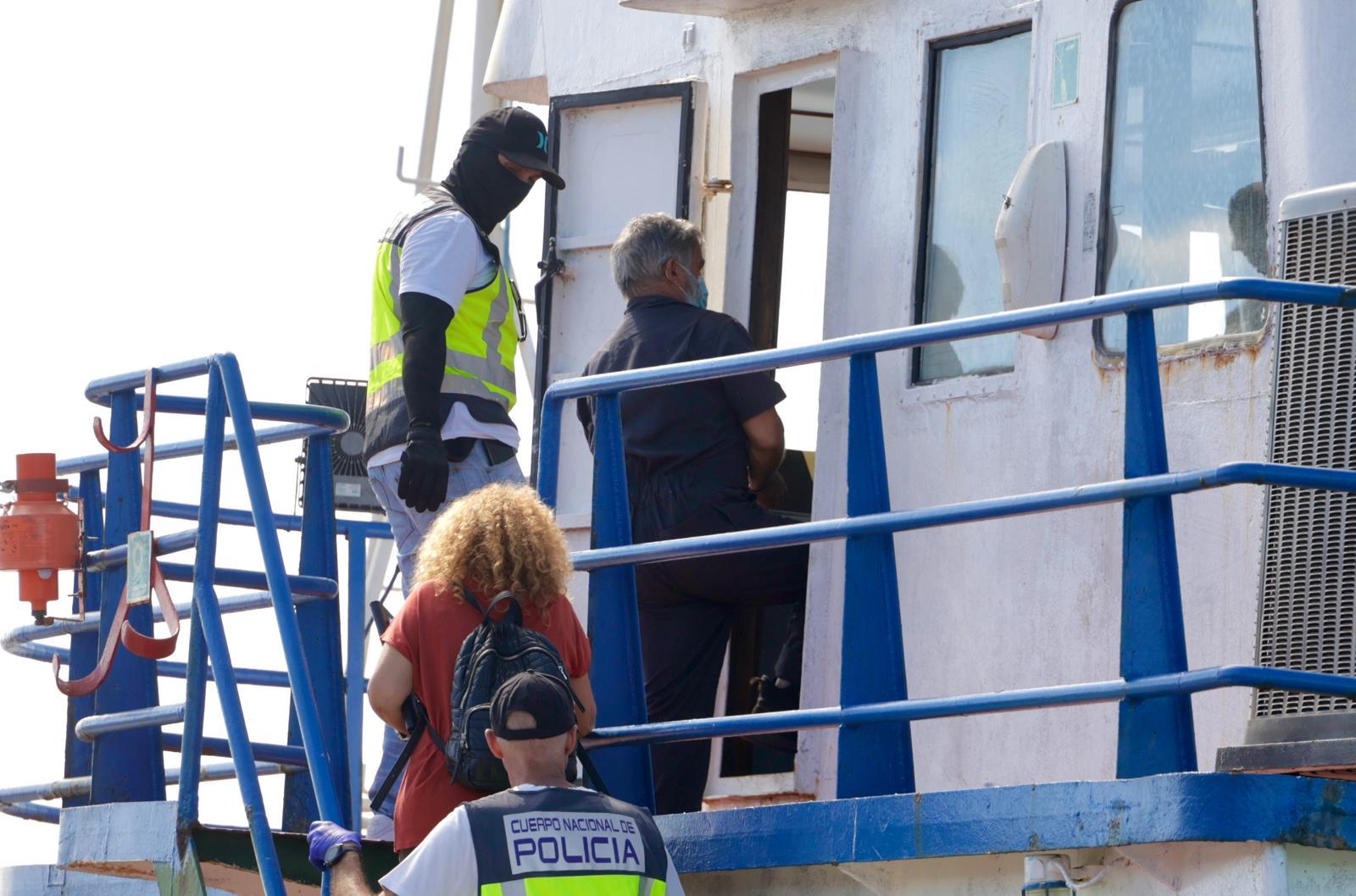 Así fue el desembarco de 4.000 kilos de cocaína en el puerto de Arinaga