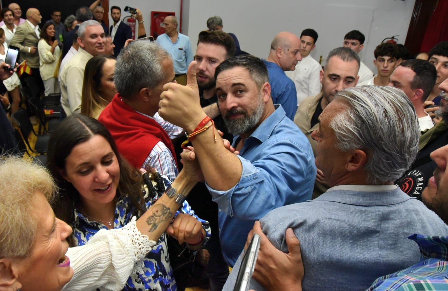 Abascal en el Círculo Mercantil de Las Palmas de Gran Canaria