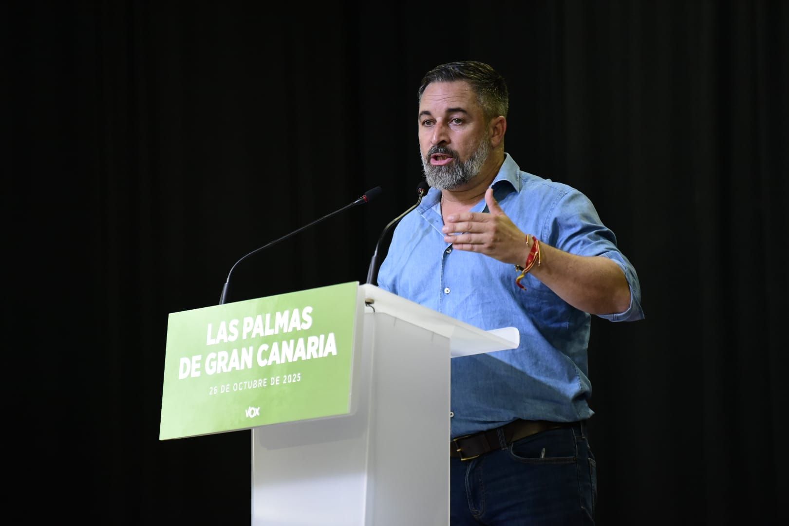 Abascal en el Círculo Mercantil de Las Palmas de Gran Canaria