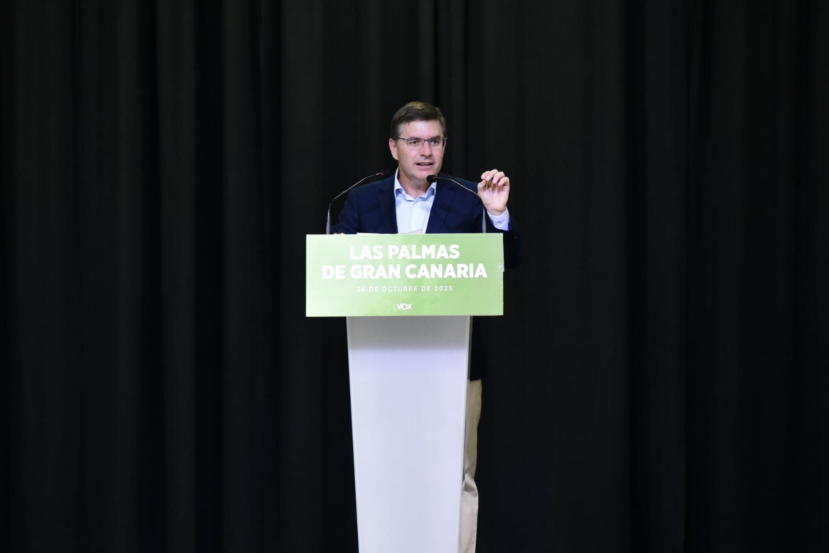 Abascal en el Círculo Mercantil de Las Palmas de Gran Canaria