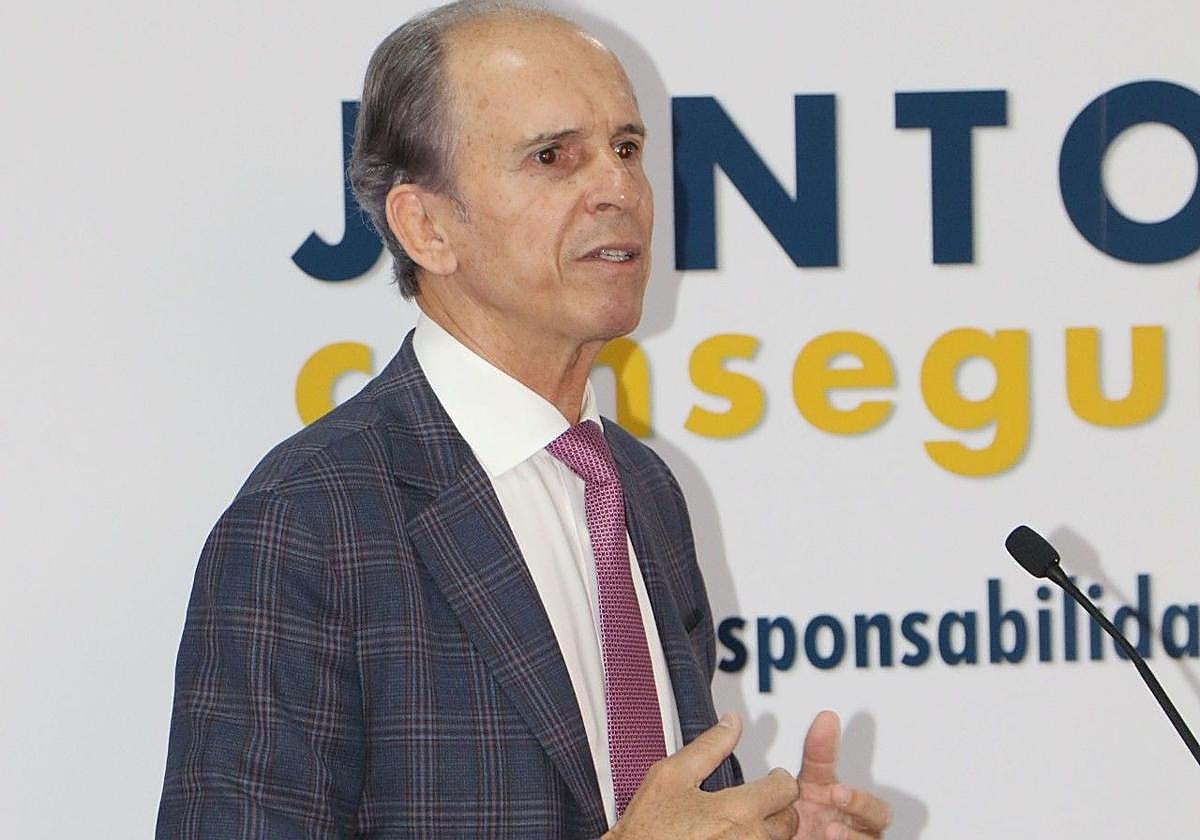 Francisco Rivero, durante un acto público.