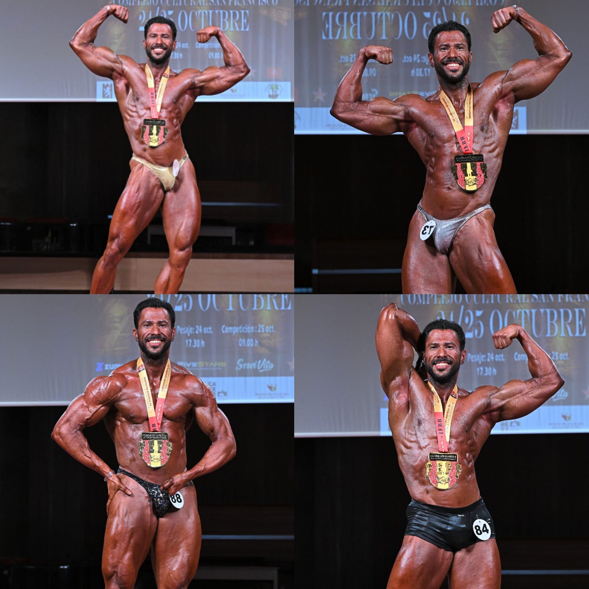 Imágenes de Aarón Ojeda en su última aparición en Cáceres, donde arrasó en la pasarela.