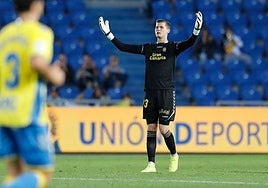 Josep Martínez en su etapa en la UD Las Palmas.