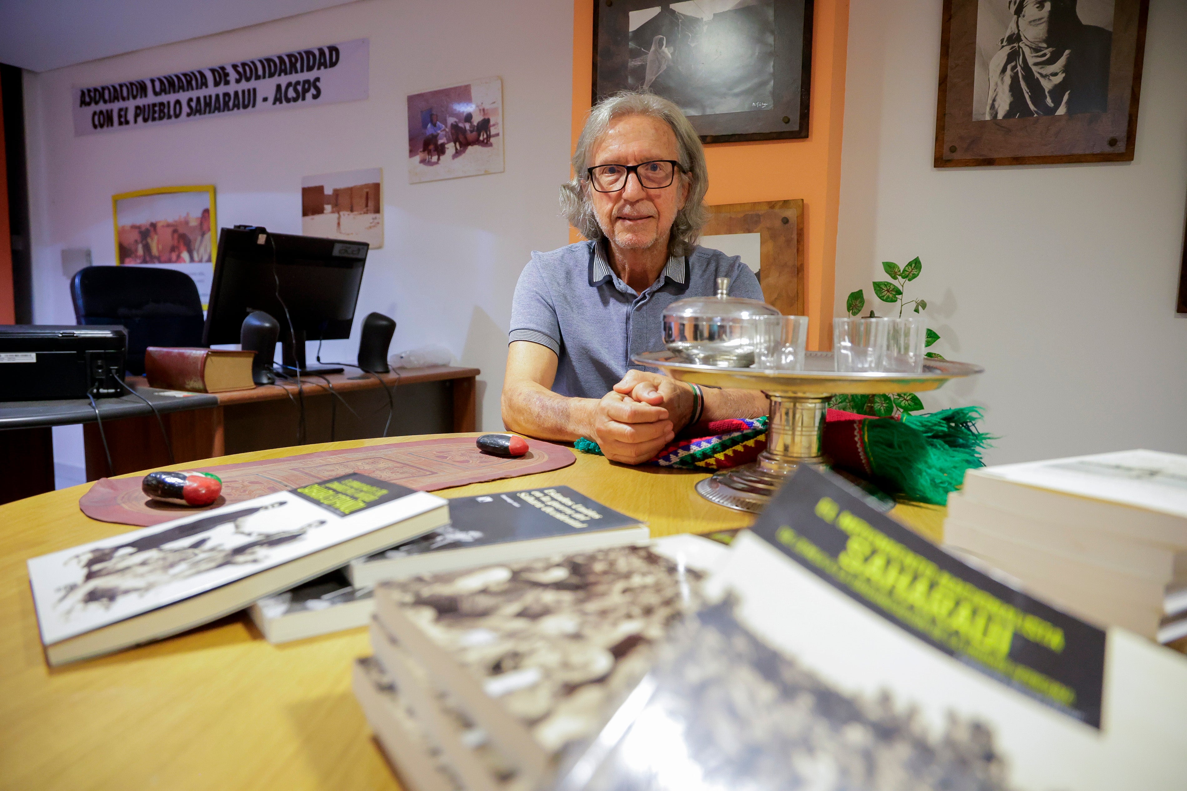 Presidente de la Asociación Canaria de Solidaridad con el Pueblo Saharaui.