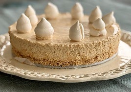 Tarta de dulce de leche